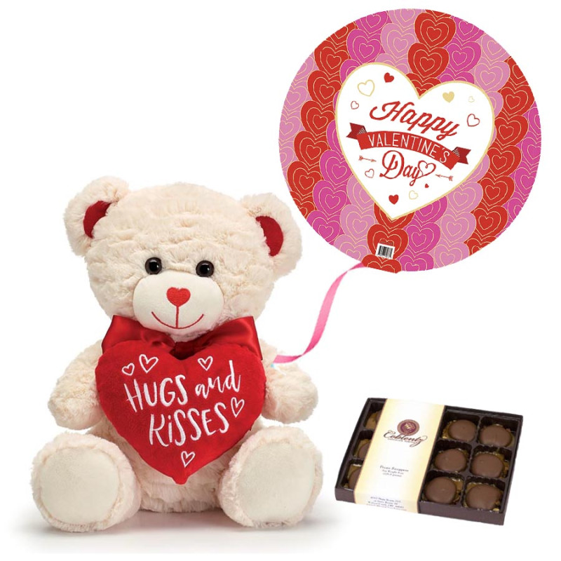 Teddy Bear Love  Package - Same Day Delivery