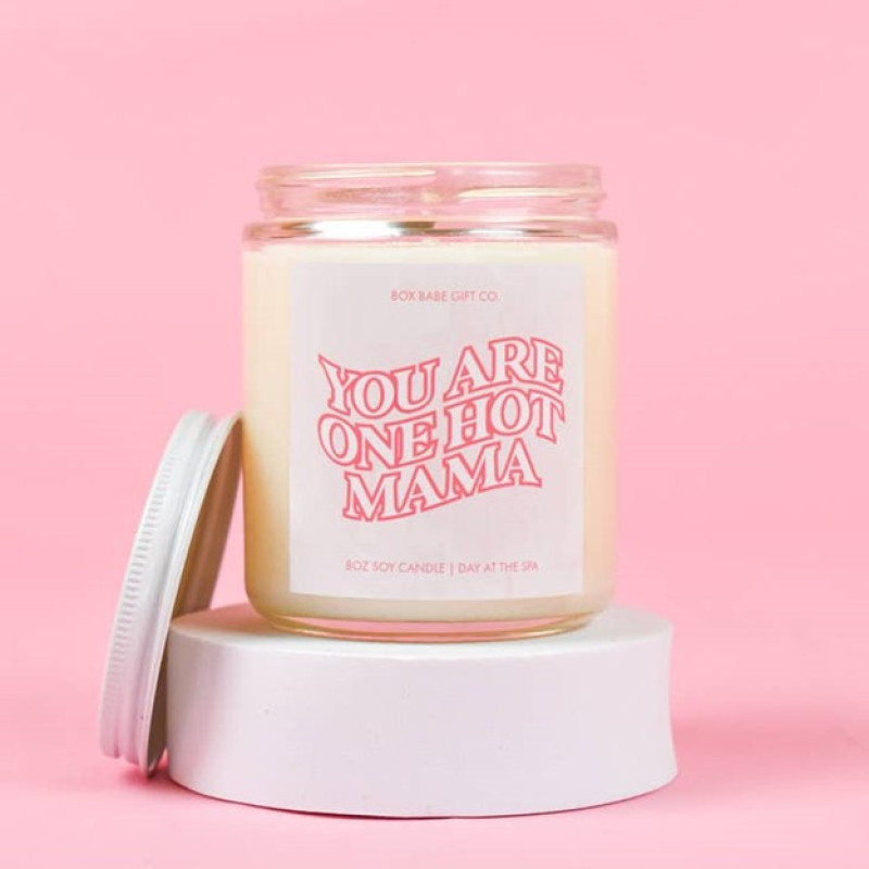 You Are One Hot Momma Candle - Same Day Delivery