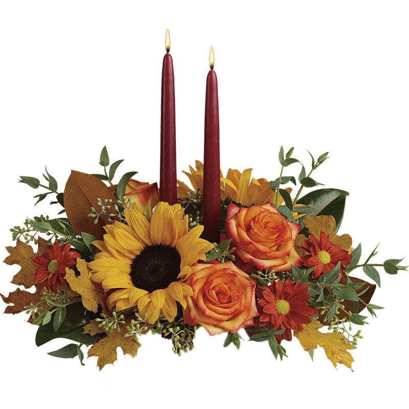 Earthy Autumn Centerpiece - Same Day Delivery