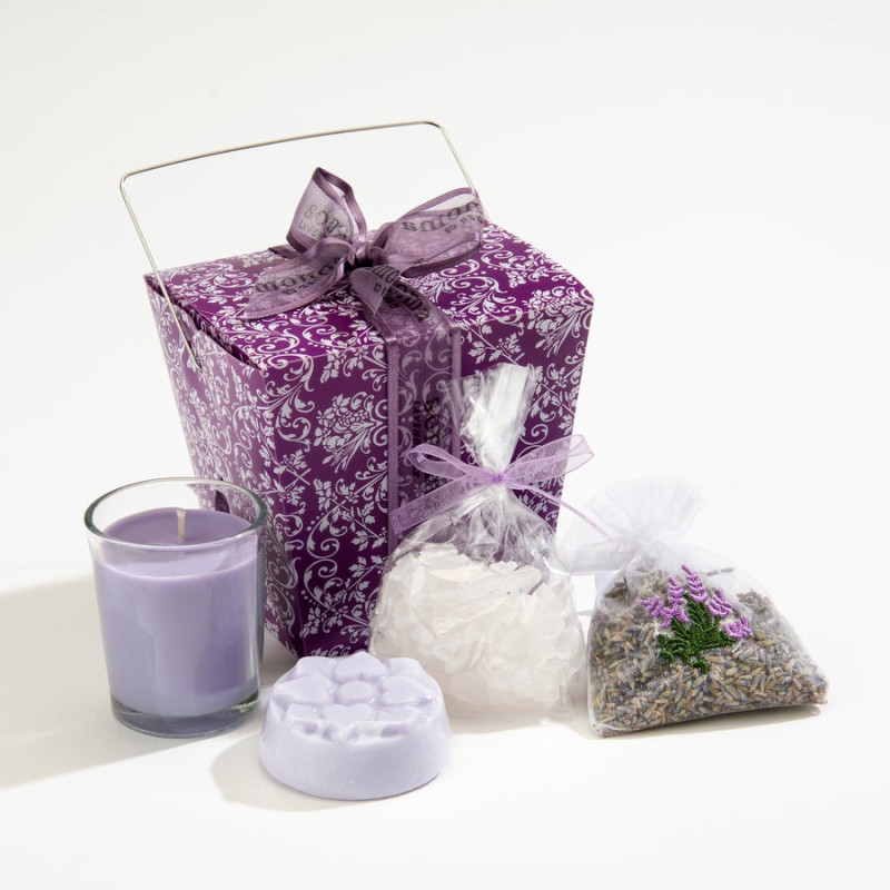 Lavender Take-Out Box - Same Day Delivery