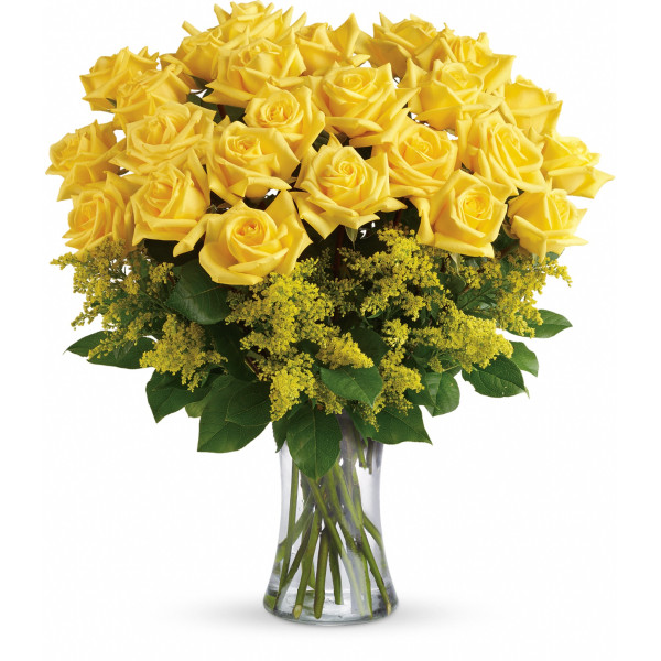 Birthday - Golden Days Yellow Rose Bouquet - #1 Florist in Central Ohio ...
