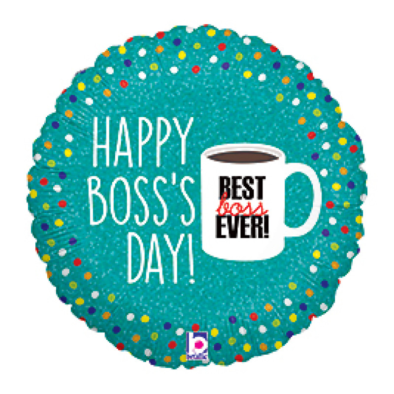 Happy Bosses Day Balloon - Same Day Delivery