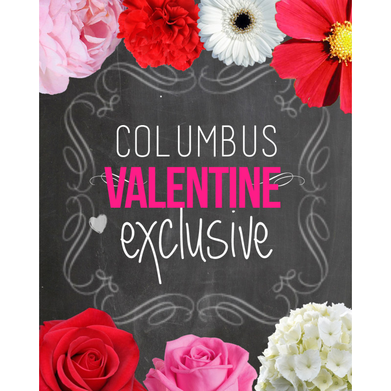 Valentine's Day Columbus Valentine Exclusive 1 Florist in Central