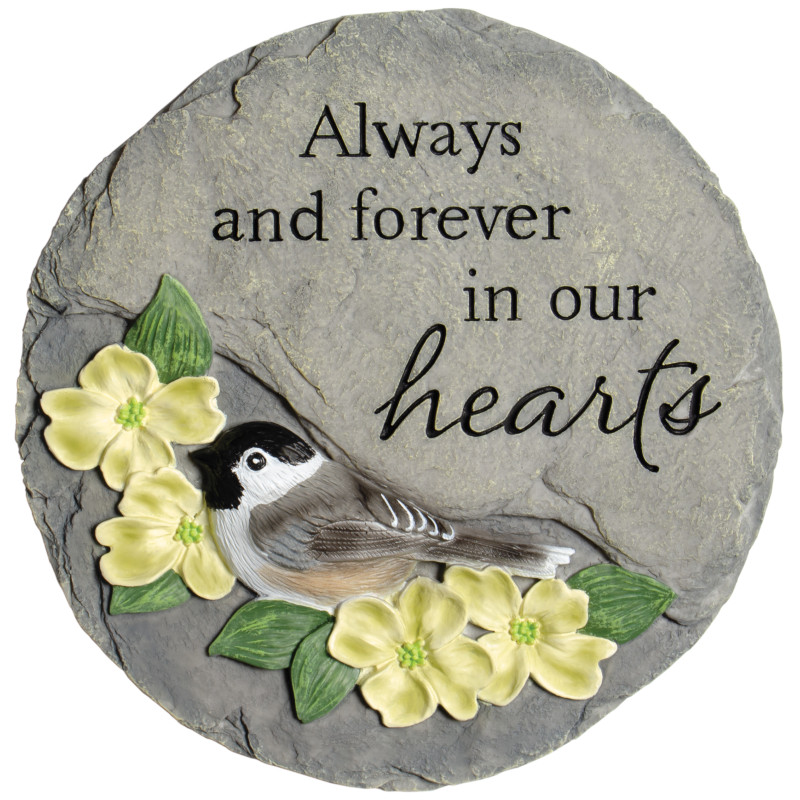 Forever In Our Hearts Garden Stone on Easel - Same Day Delivery