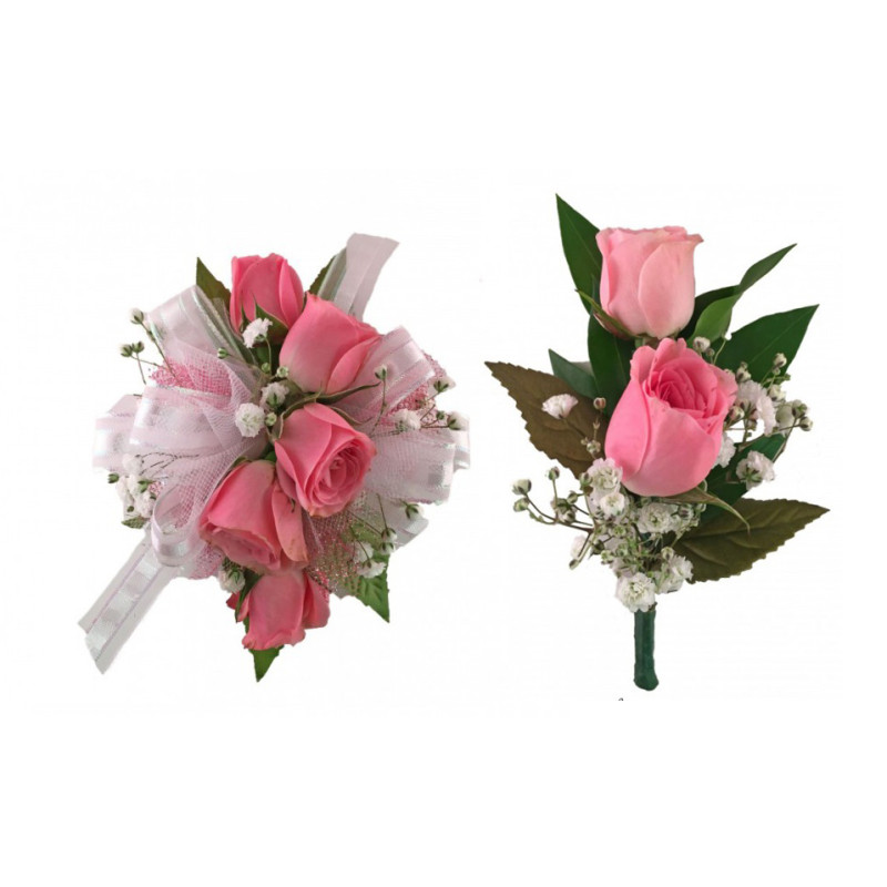 Miniature Rose Wrist Corsage - Same Day Delivery