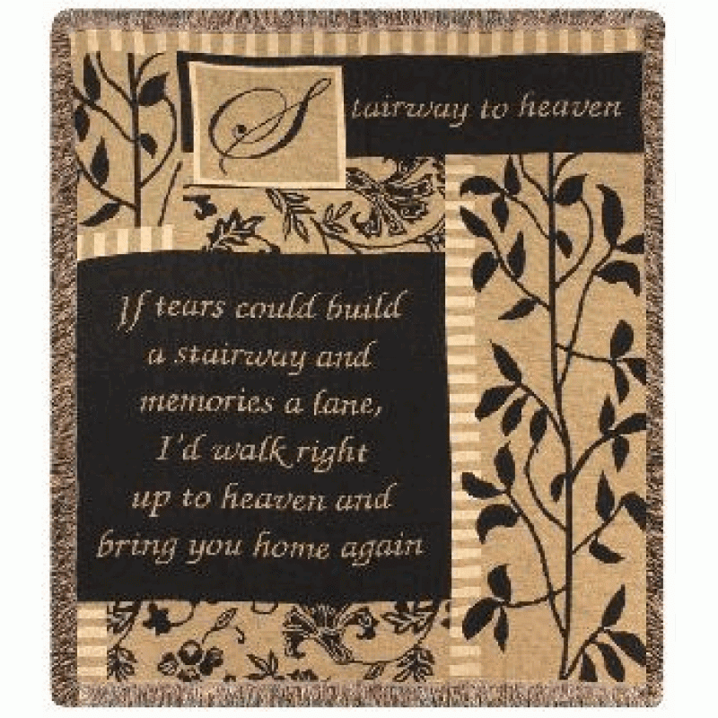 Stairway To Heaven Throw Blanket - Same Day Delivery