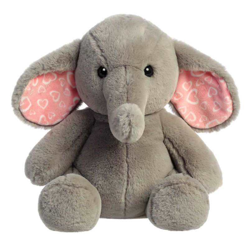 Pink Hearted Lola the Elephant - Same Day Delivery