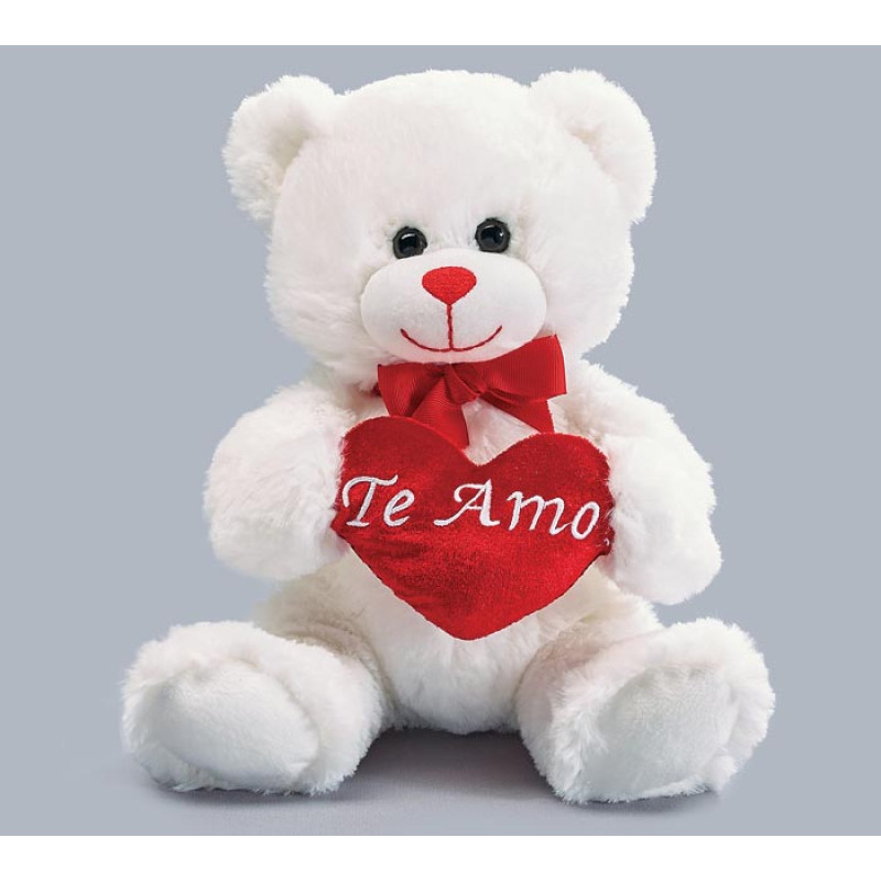 Te Amo Bear with Red Heart - Same Day Delivery