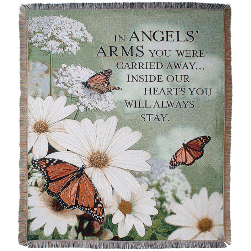 Angels Arm Throw Blanket - Same Day Delivery