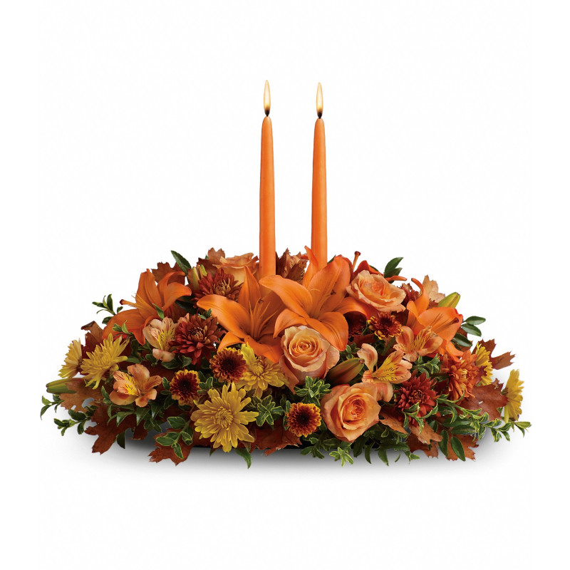 Family Gatherings Centerpiece - Same Day Delivery