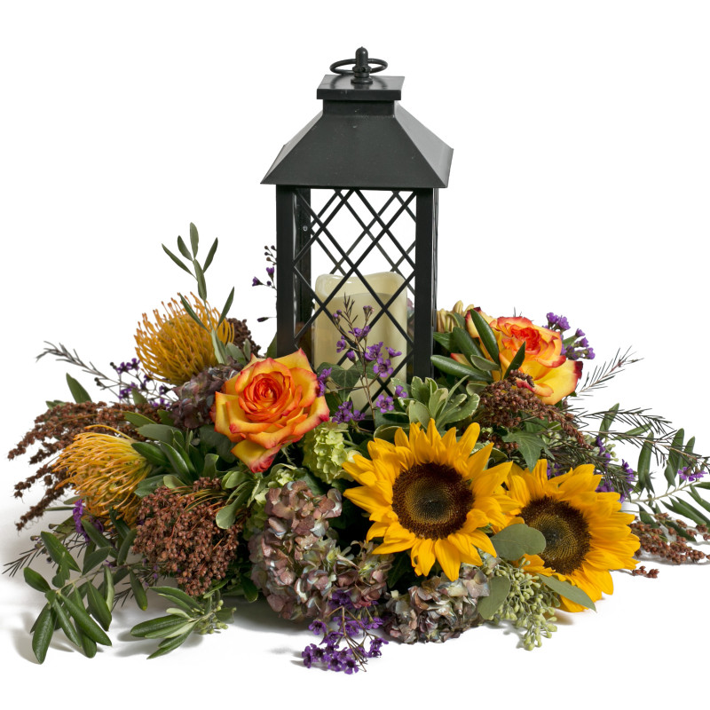 Classic Fall Lantern - Same Day Delivery