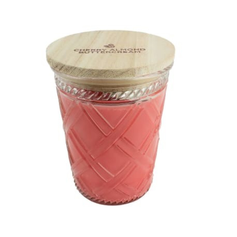 Timeless Cherry Almond Buttercream Candle - Same Day Delivery