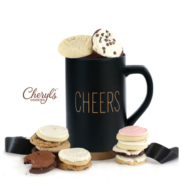 Cheers Mega Stein filled with Cookies - Same Day Delivery