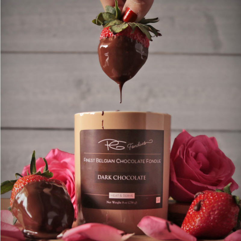 Belgian Chocolate Fondue - Same Day Delivery