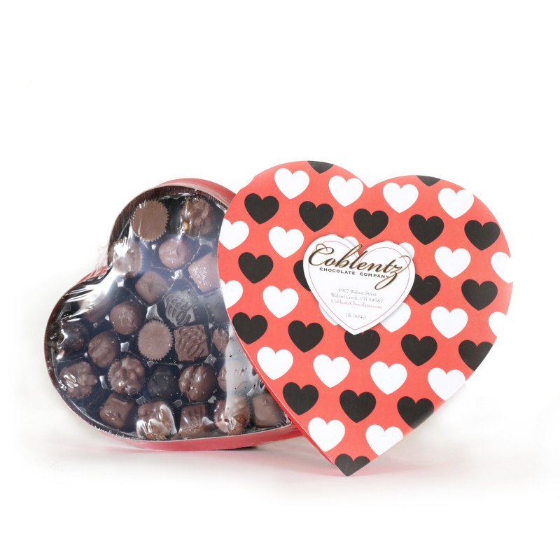 Coblentz Heart Shaped Box of Chocolates - Same Day Delivery