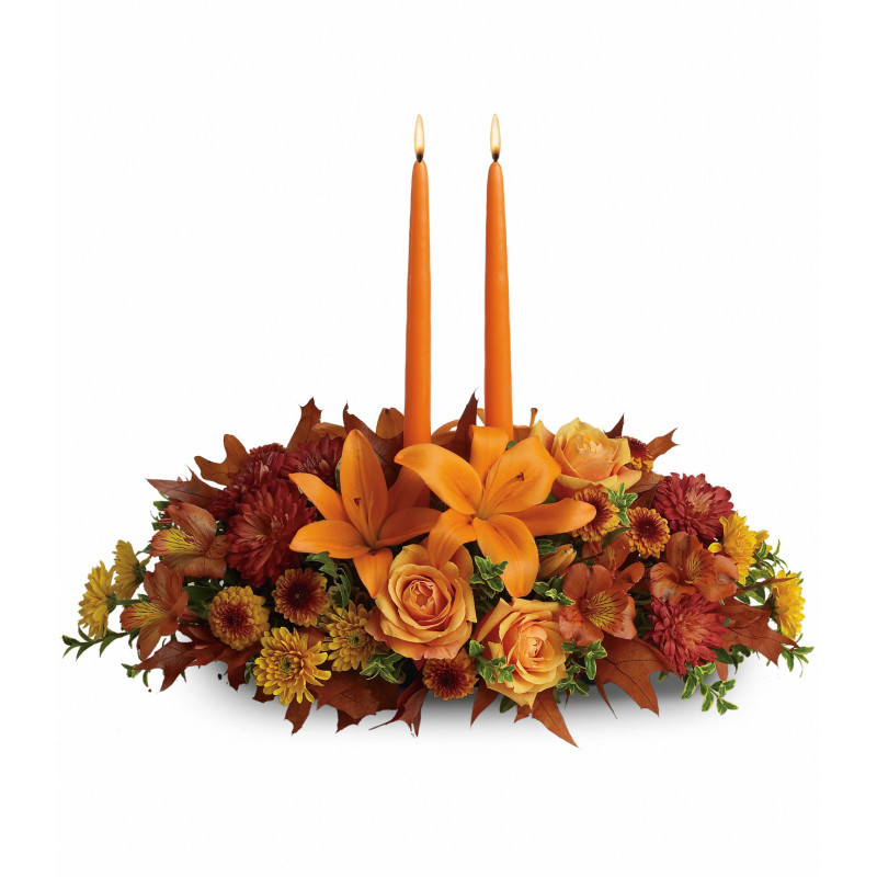 Family Gatherings Centerpiece - Same Day Delivery
