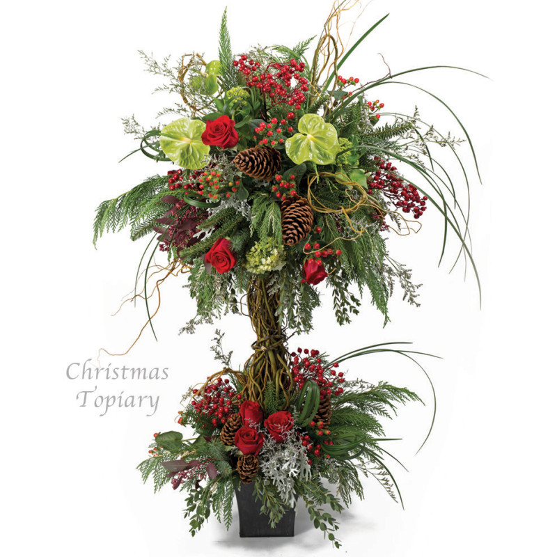 Christmas Topiary - Same Day Delivery