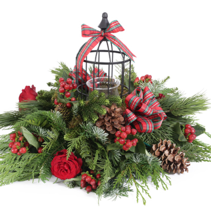 Winter Sensations Centerpiece - Same Day Delivery