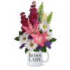 Boss Lady: Boss Lady Mug Flower Arrangement