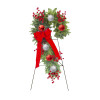 Fresh Wintery Candy Cane on Easel: Designer's Choice Premium Upgrade