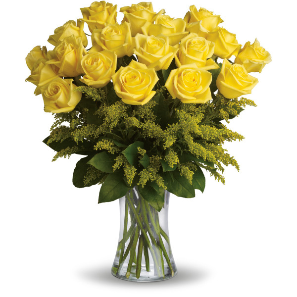 Golden Days Yellow Rose Bouquet